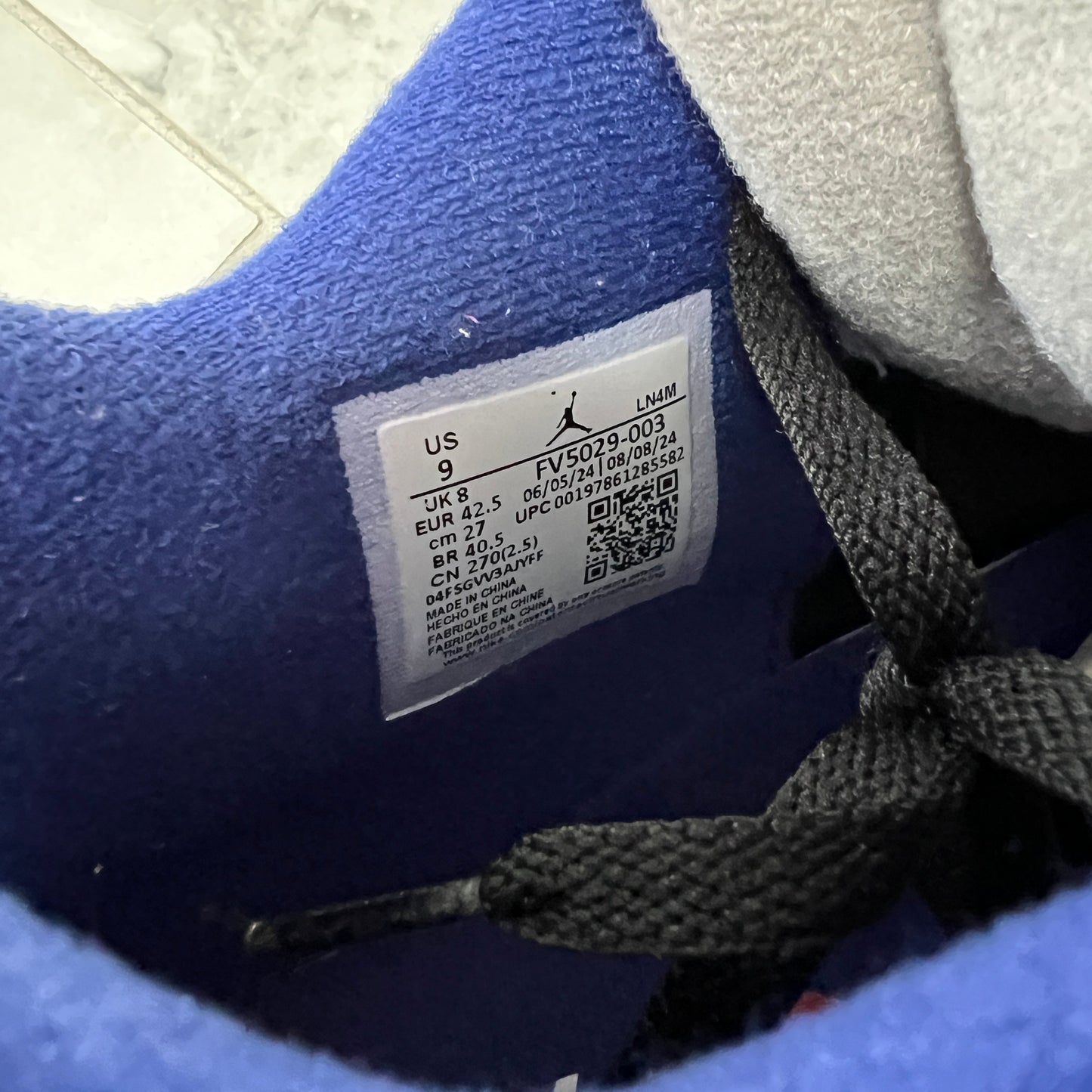 Jordan 4 Retro Rare Air (Gold Lettering) (USED)