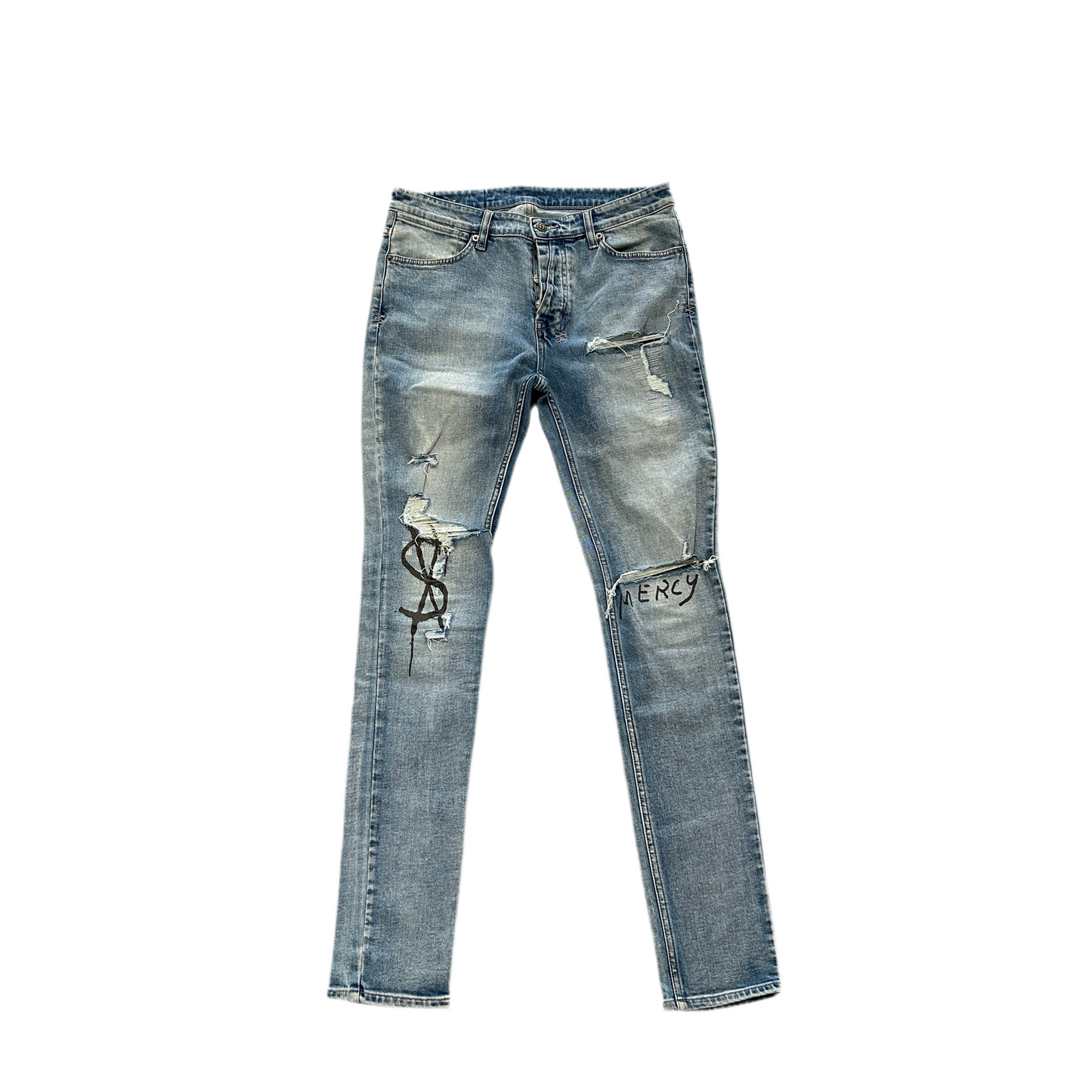 Ksubi Van Winkle Punk Blue Scribe 098 Denim