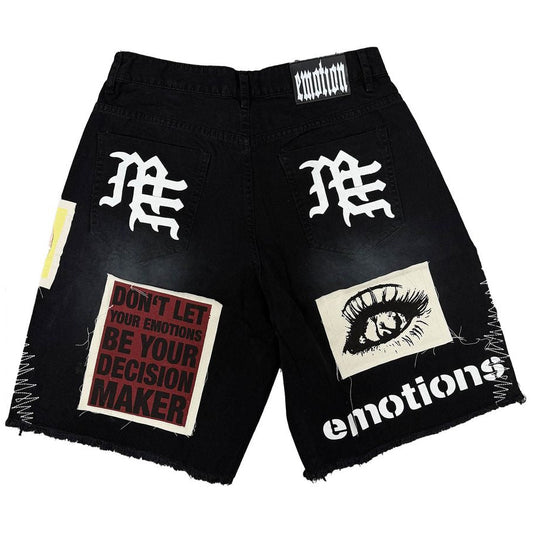 Mixed Emotion Chaos Carpenter Shorts Black - view 2