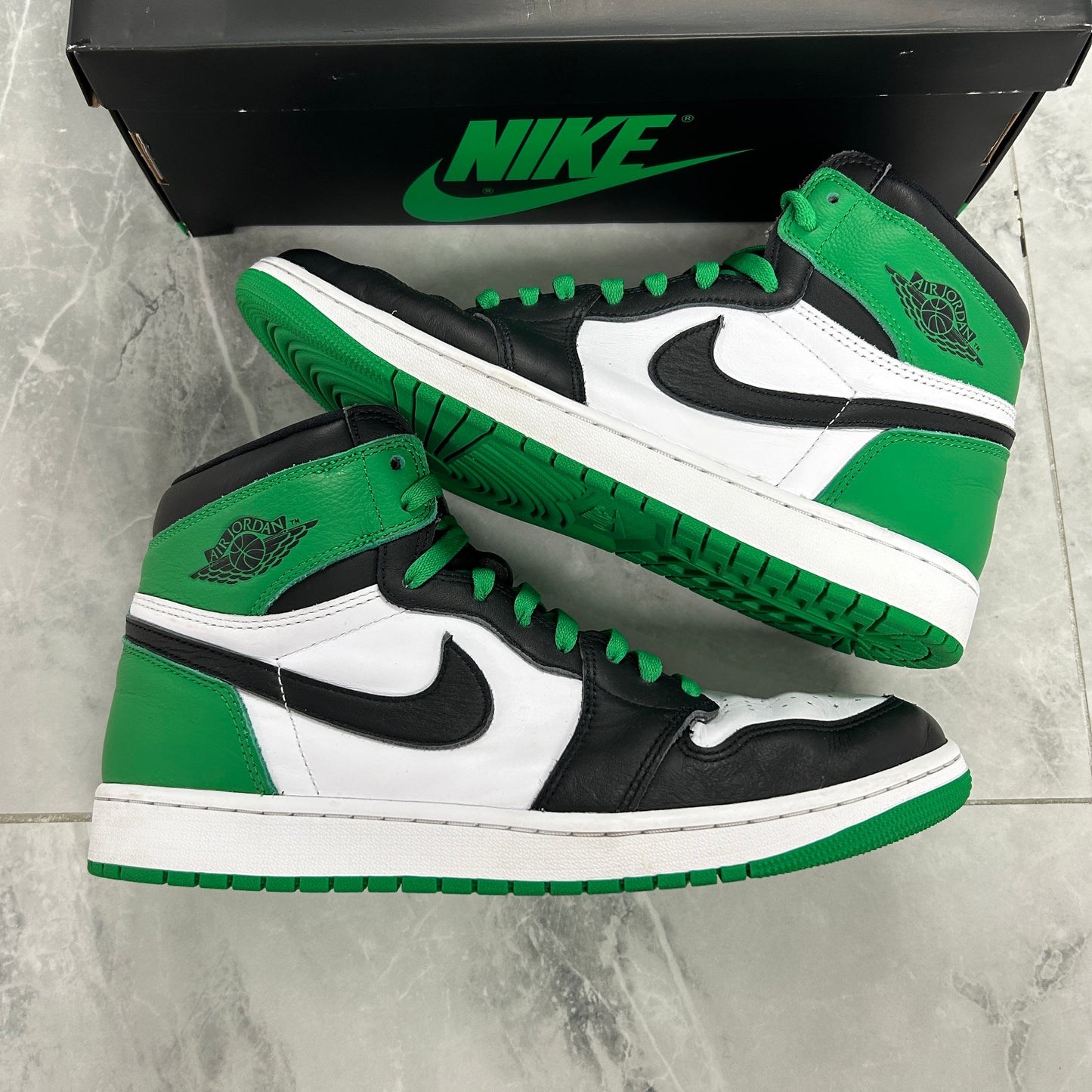 Jordan 1 Retro High OG Lucky Green (Used)