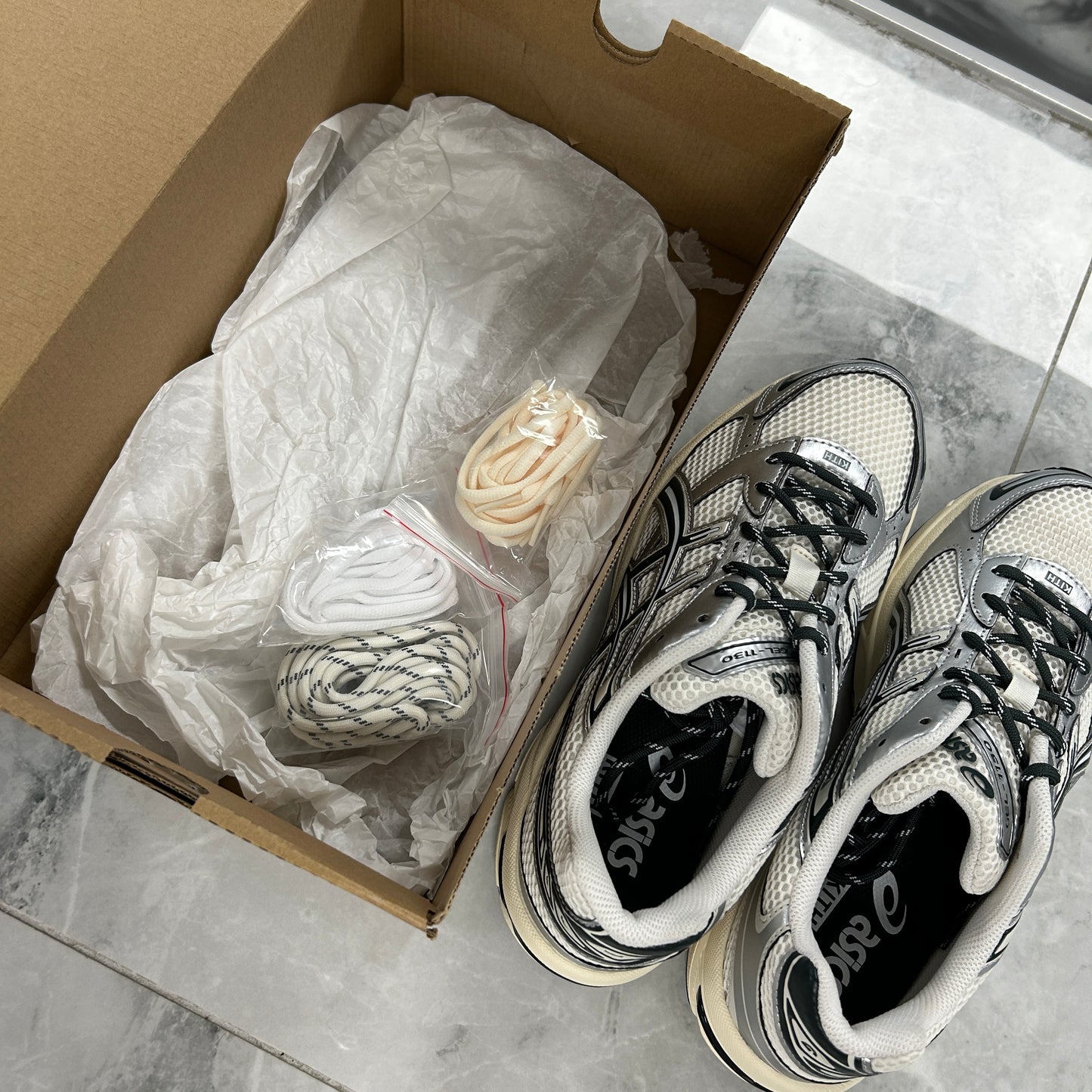 ASICS Gel-1130 Kith Cream Scarab (2024)(Used)