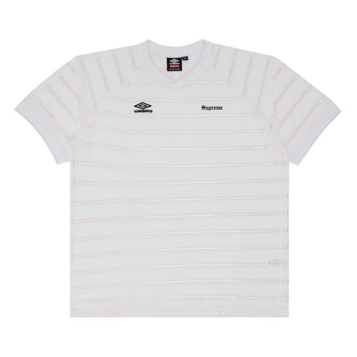 Supreme x Umbro Stripe Soccer
Jersey 'White'