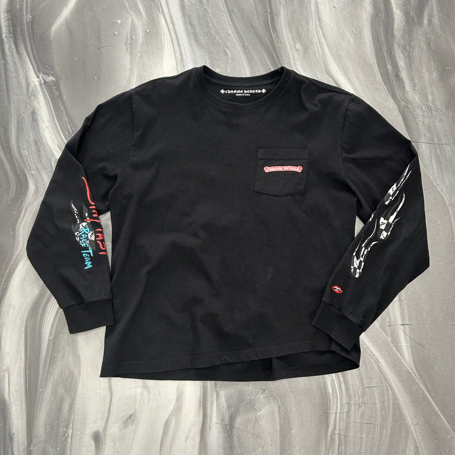 Chrome Hearts Matty Boy Stay Fast L/S T-shirt Black