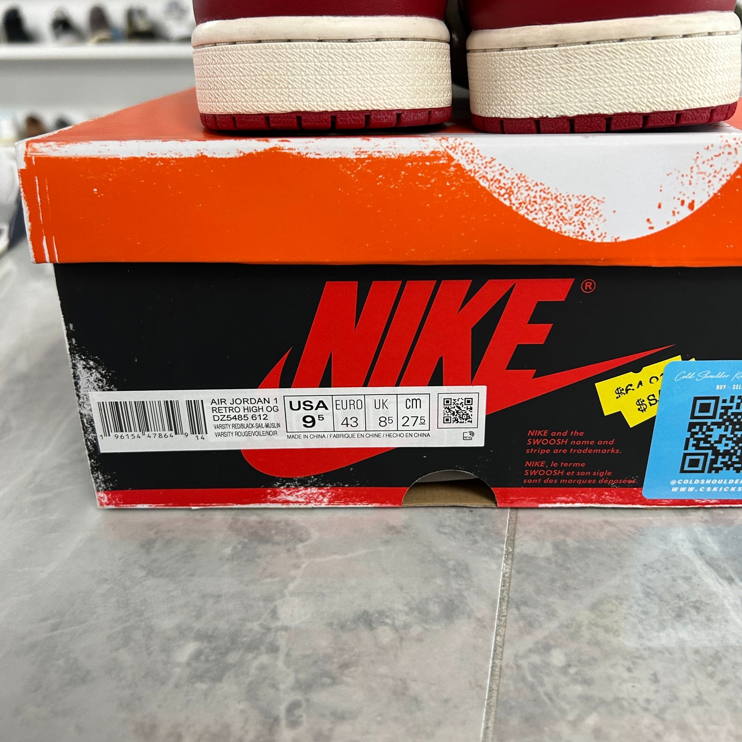 Air Jordan 1 Retro High OG Chicago Lost & Found (USED)