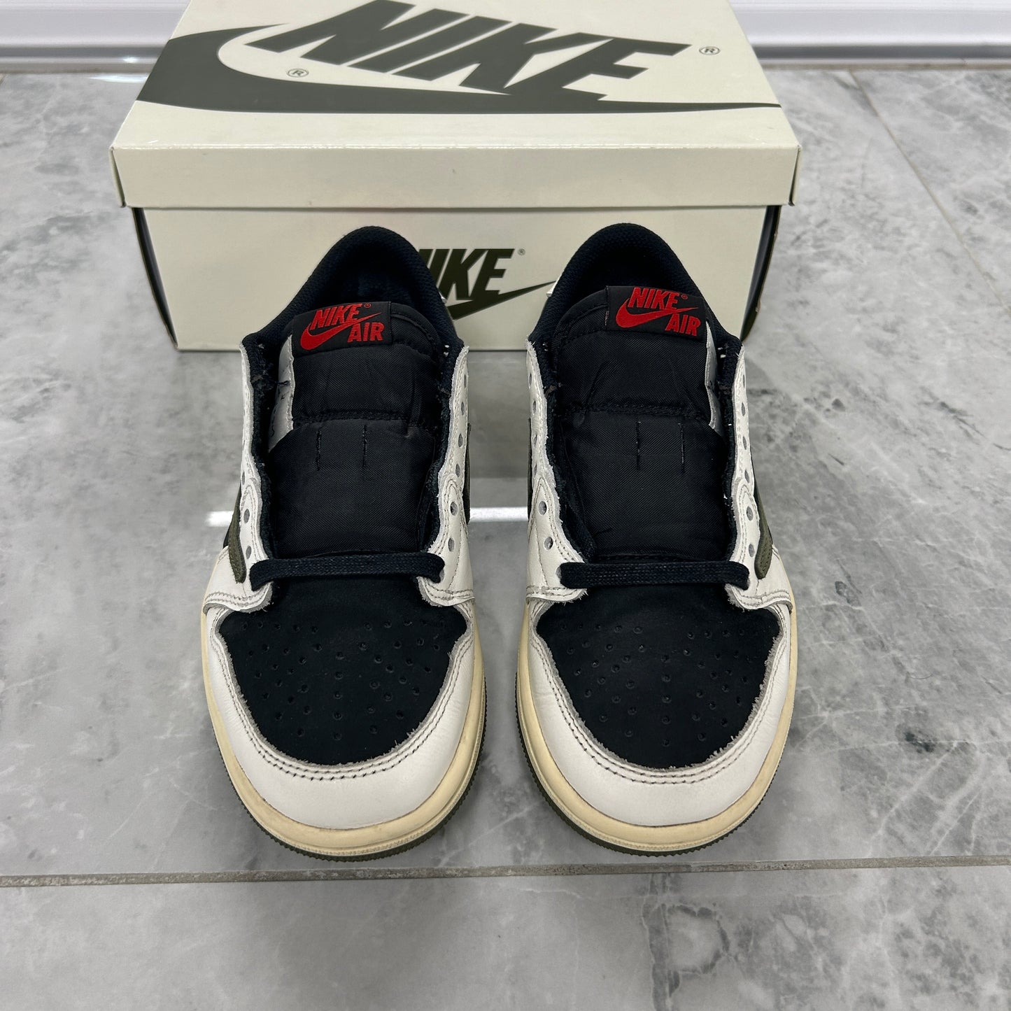 Jordan 1 Retro Low OG SP Travis Scott Olive (USED)
