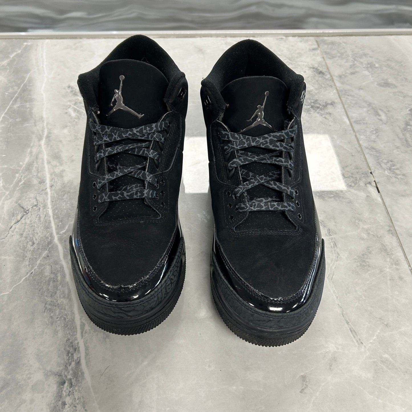 Jordan 3 Retro Black Cat (2025) (USED NO BOX)
