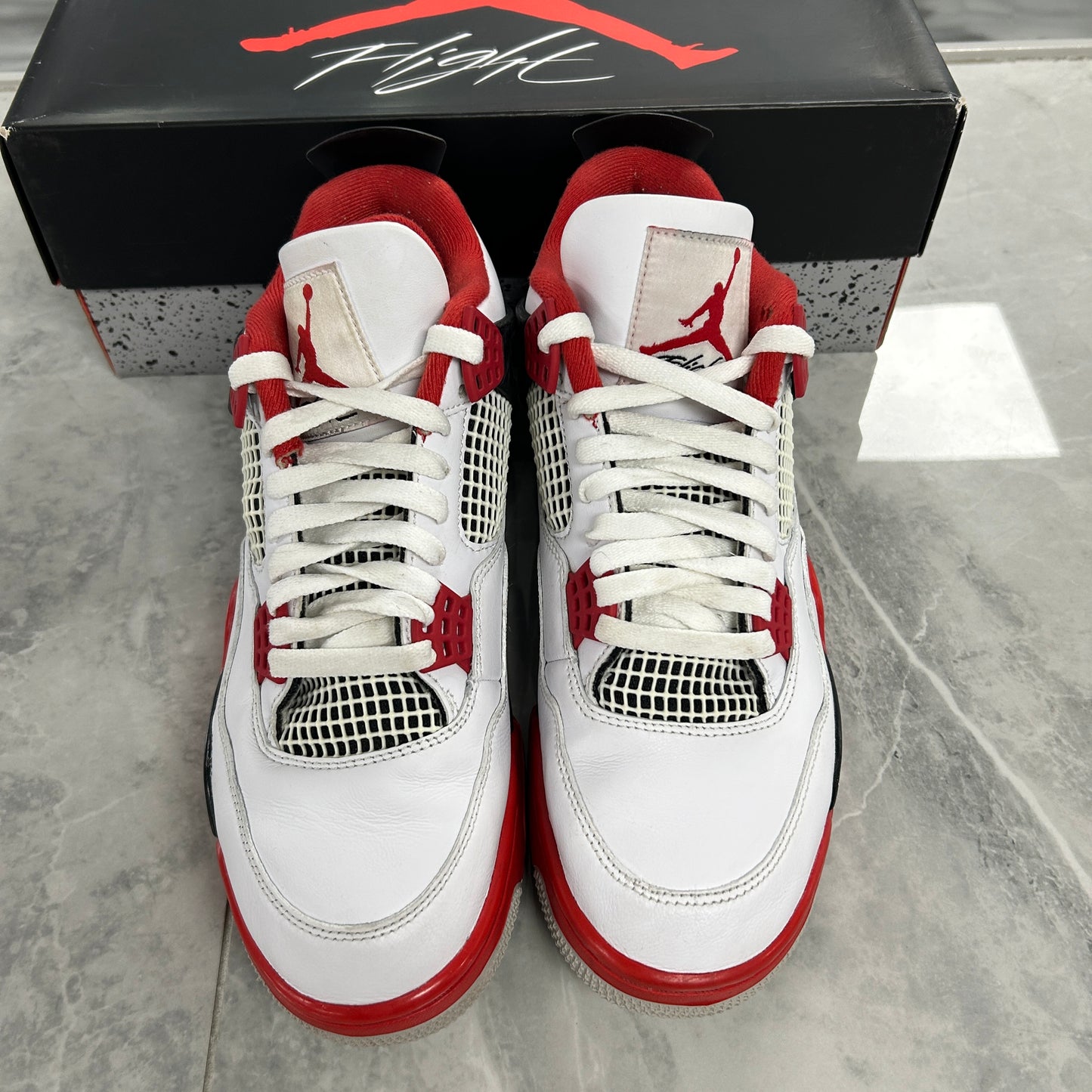 Jordan 4 Retro Fire Red (2020)(USED)