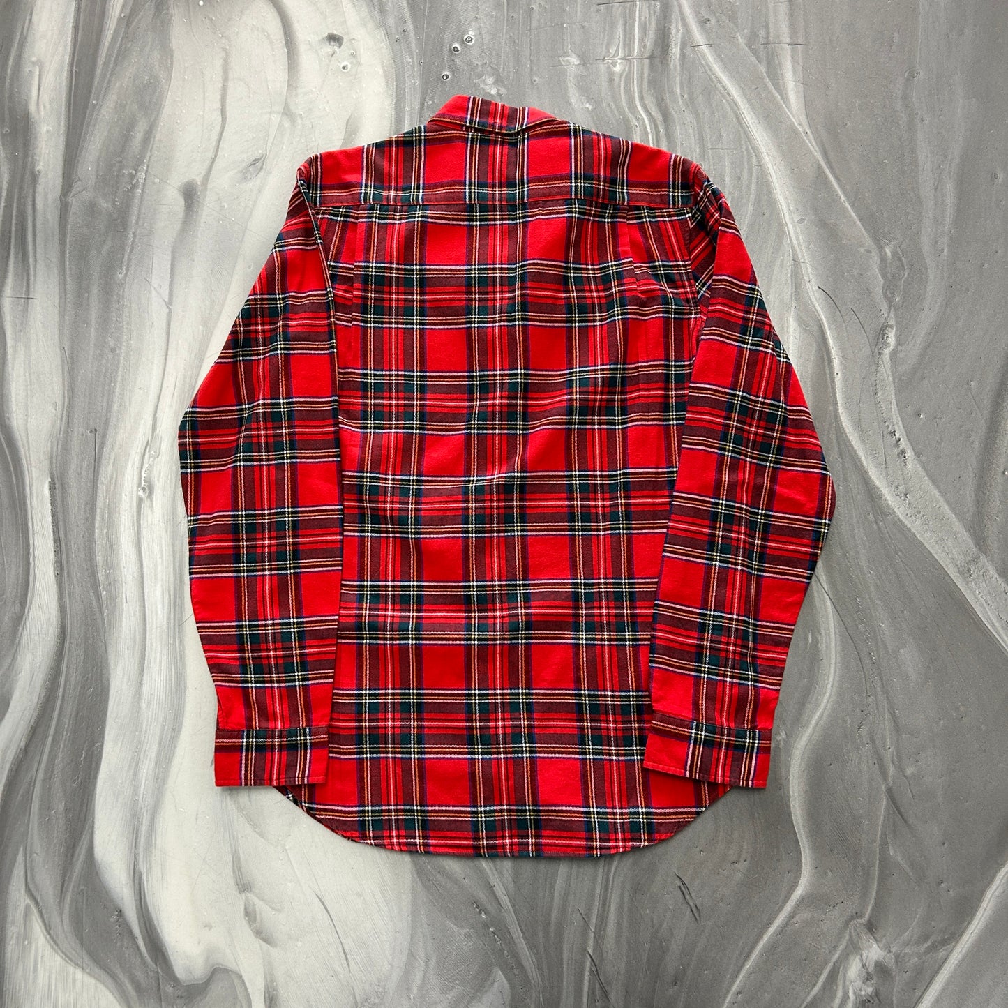 Supreme Tartan Flannel Shirt Red