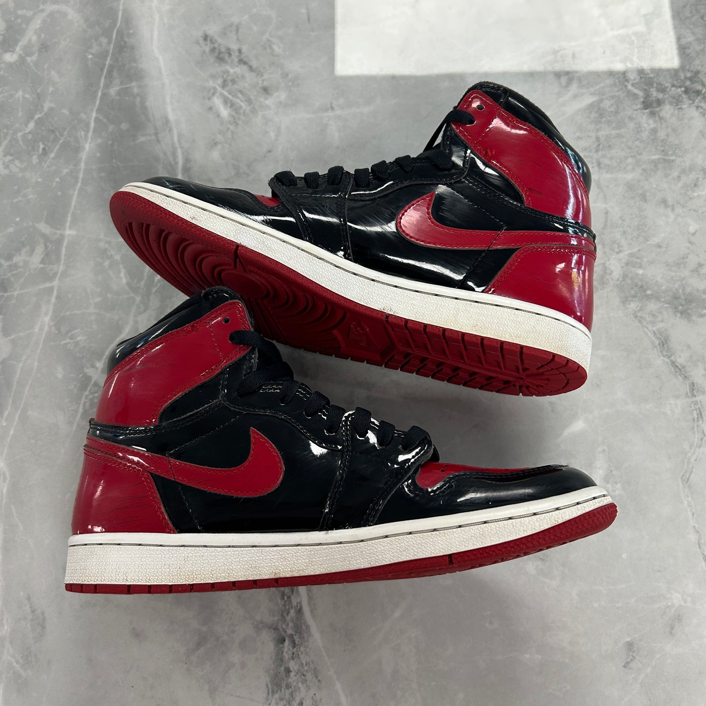 Air Jordan 1 Retro High OG 'Patent Bred' (USED NO BOX)
