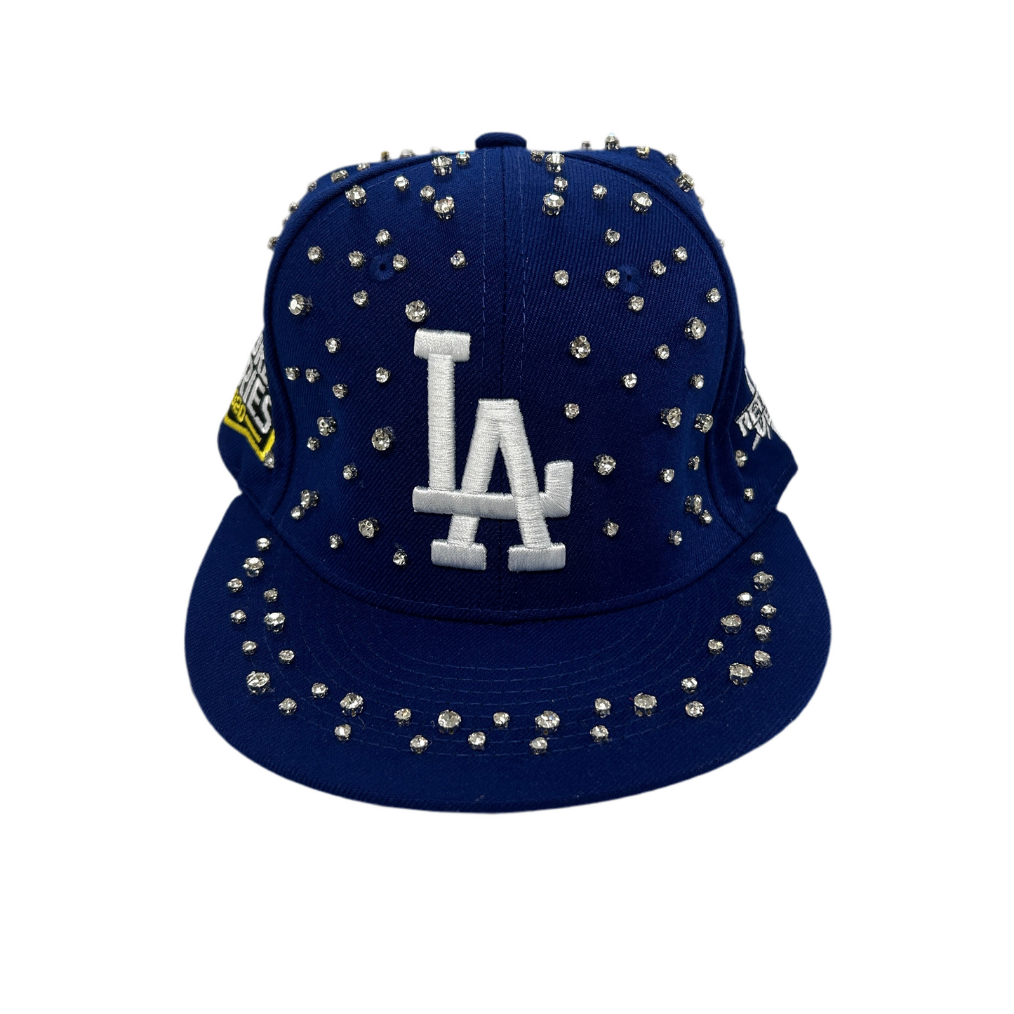 Retrovert Blue Embelished LA Hat