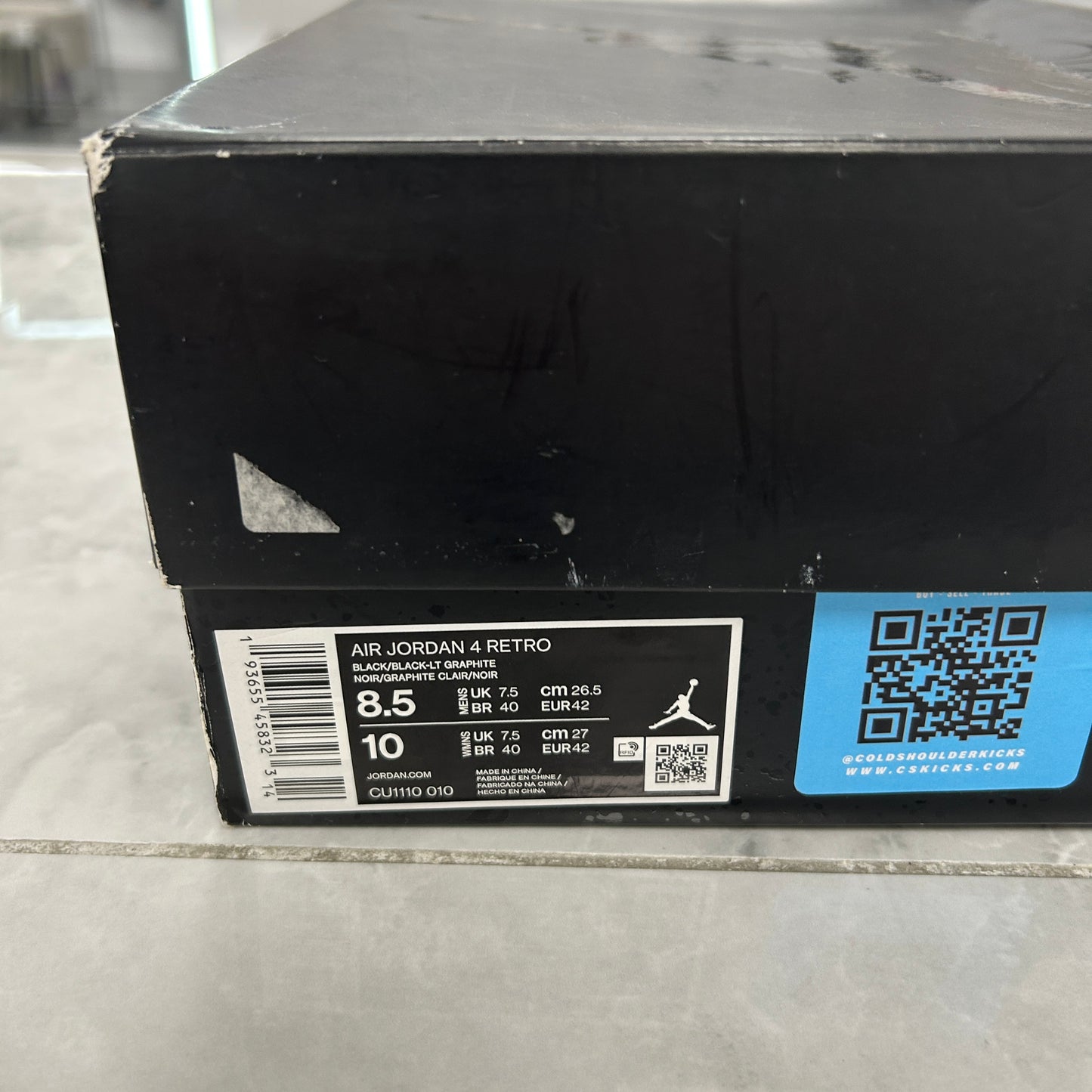 Jordan 4 Retro Black Cat (2020)(Used)