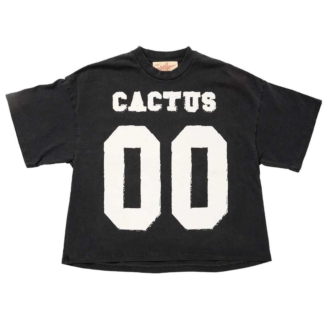 AZVA 00 TEE - VINTAGE BLACK