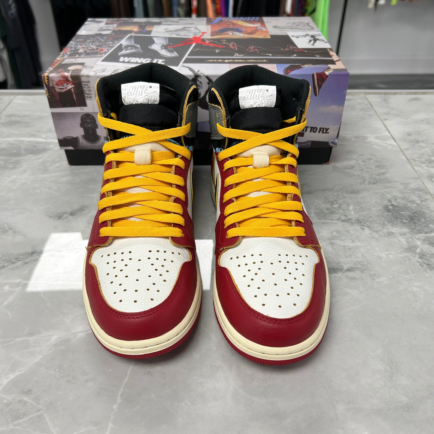Jordan 1 Retro High OG SP
Union LA Chicago Shadow (USED)