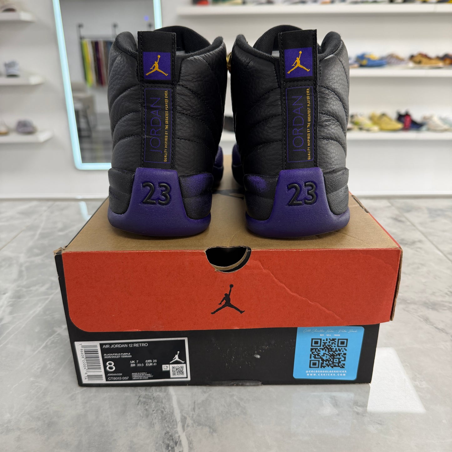 Air Jordan 12 Retro Field Purple (Used)