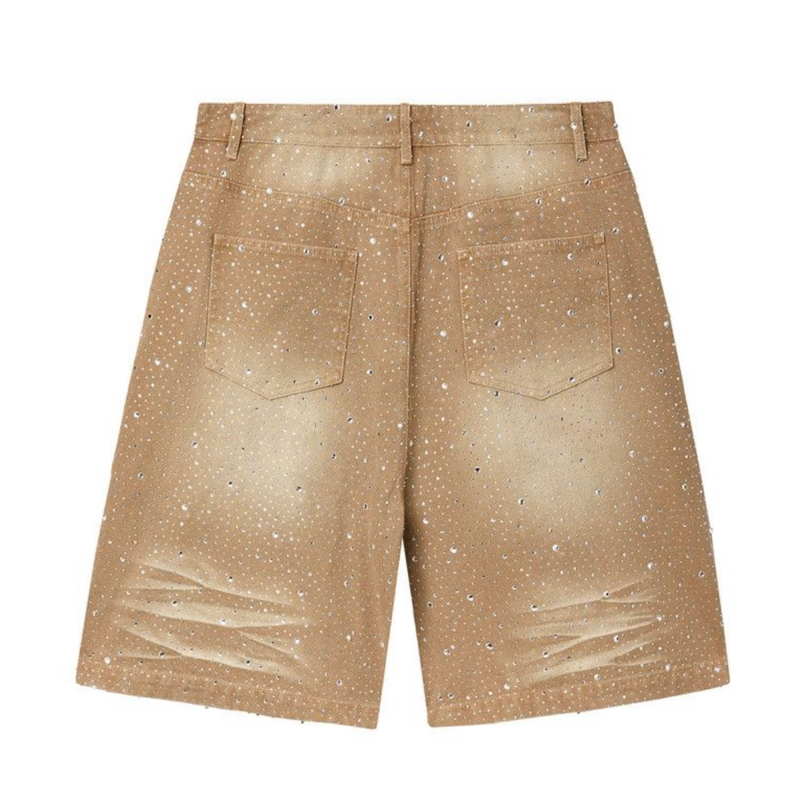 Vale Forever Sand Storm Jorts Tan