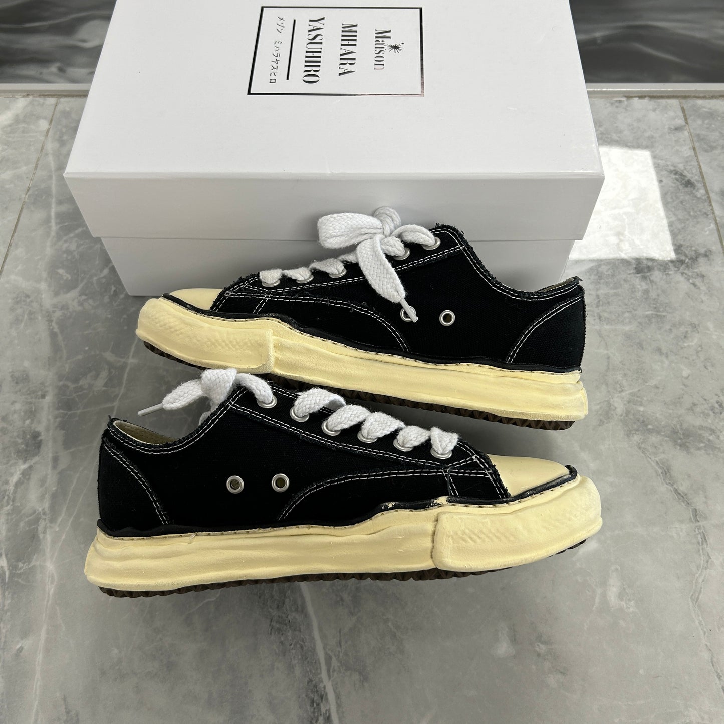 Maison Mihara Yasuhiro Peterson OG Sole Canvas Low (Used)