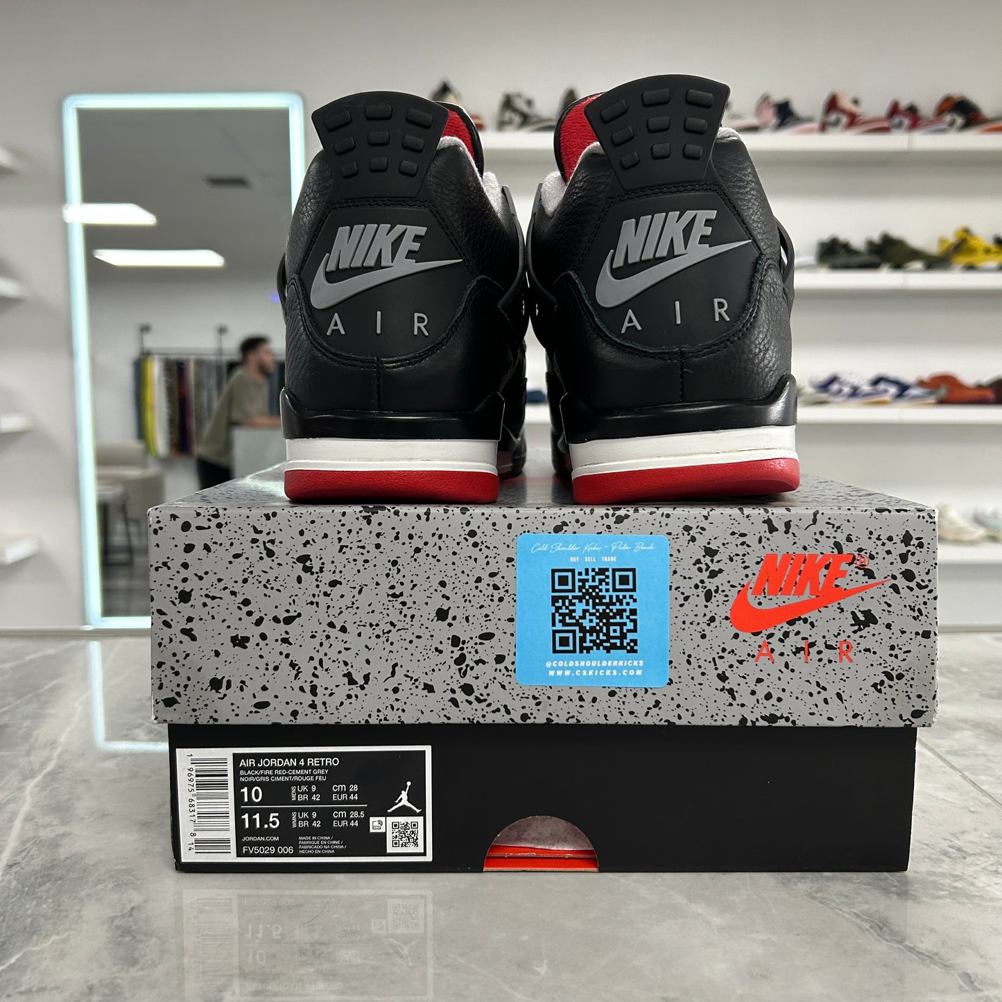 Air Jordan 4 Retro Bred Reimagined (Used)