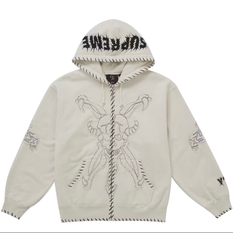 Supreme Y's by Yohji Yamamoto Zip Up Hooded Sweatshirt