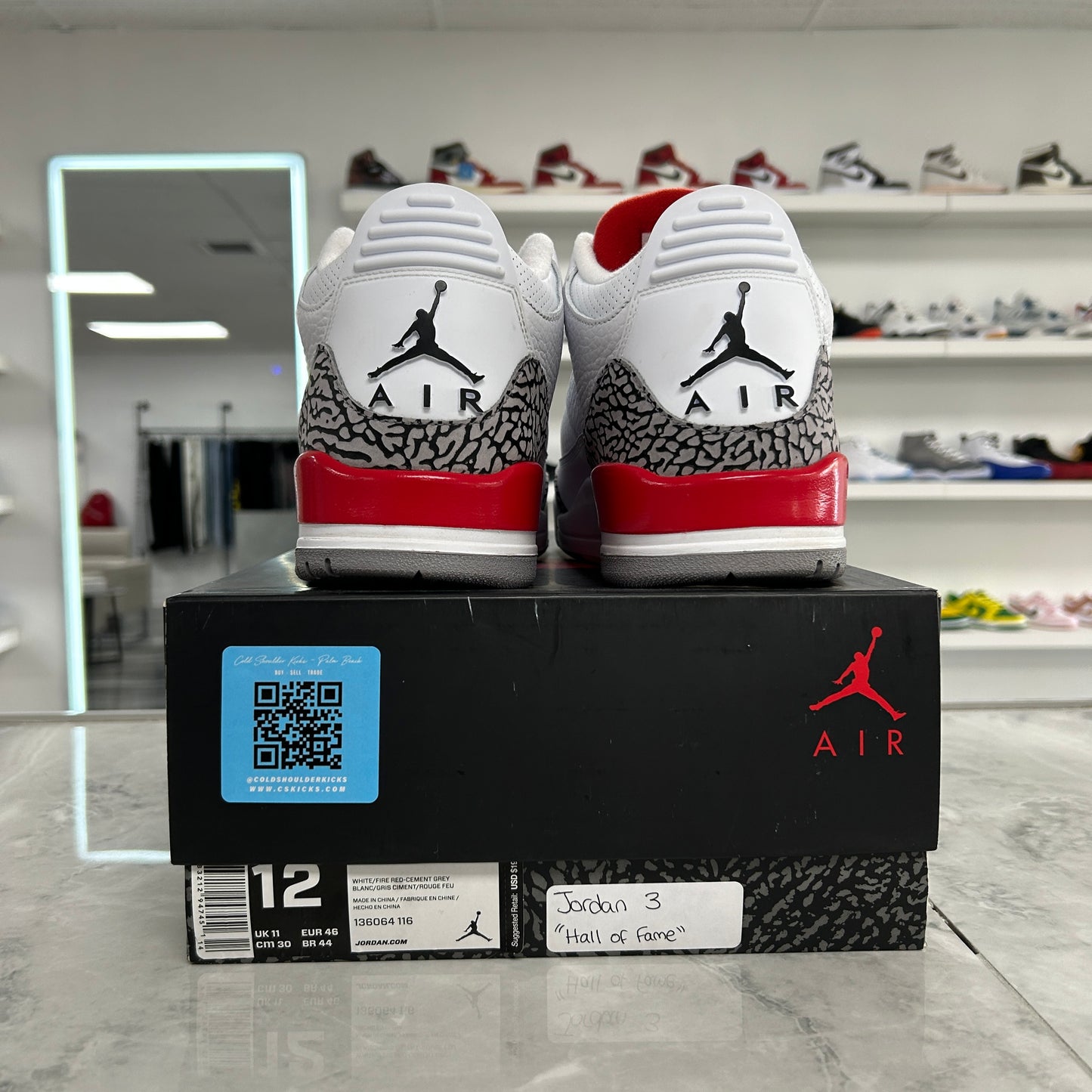 Air Jordan 3 Retro Hall of Fame (Used)