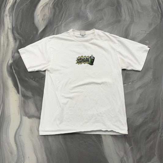 Bape Spray Can Tee White