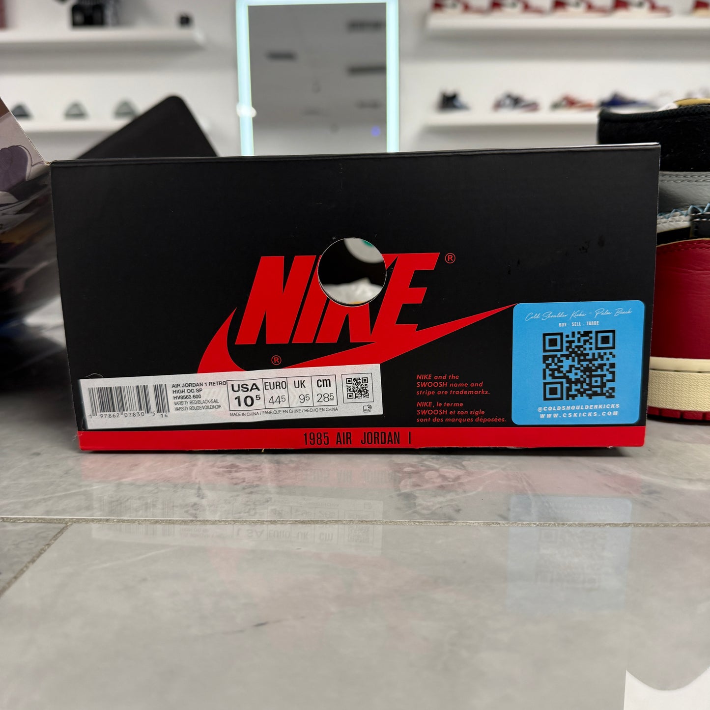 Air Jordan 1 Retro High OG SP Union LA Chicago Shadow (Used)