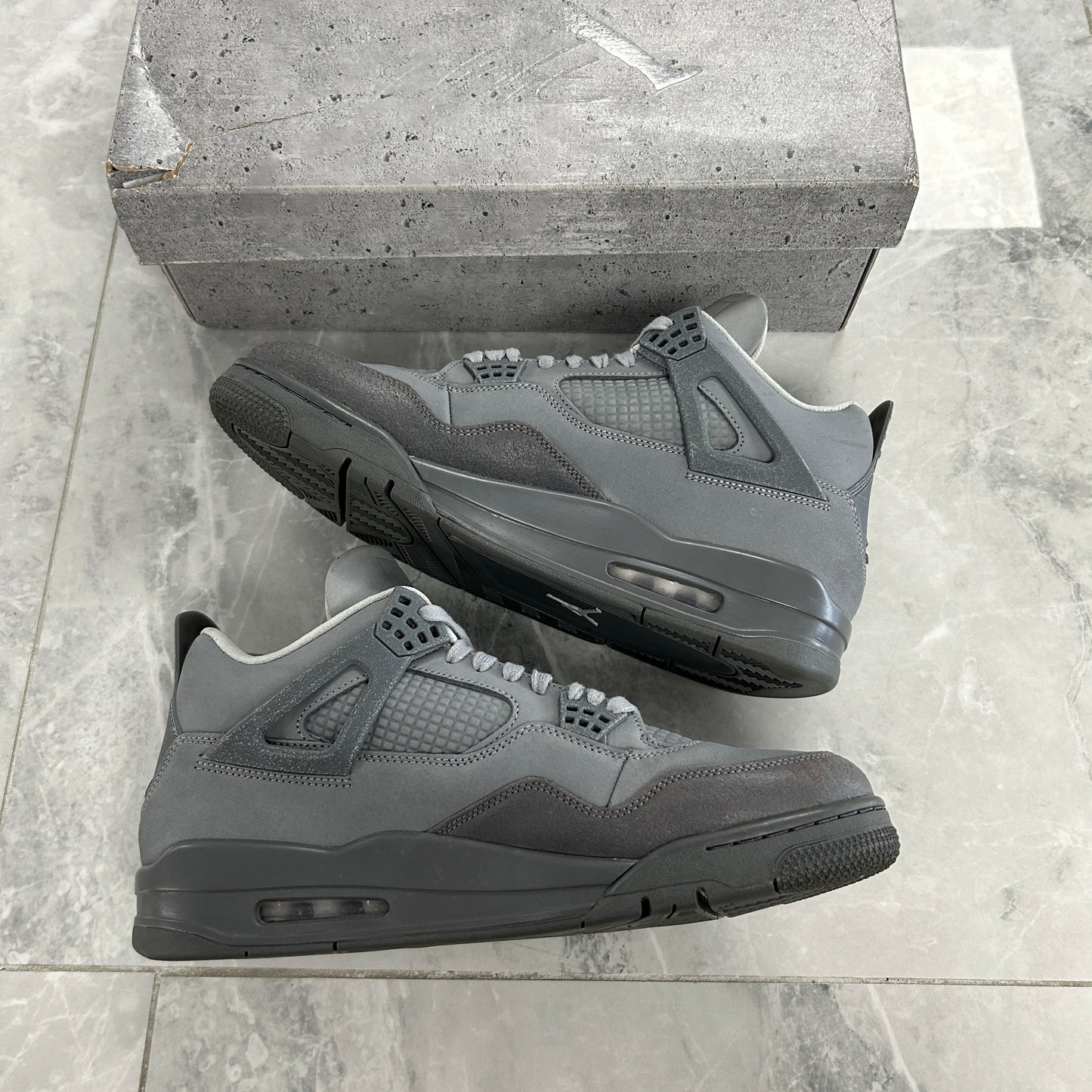 Air Jordan 4 Retro SE Paris Olympics Wet Cement (USED)