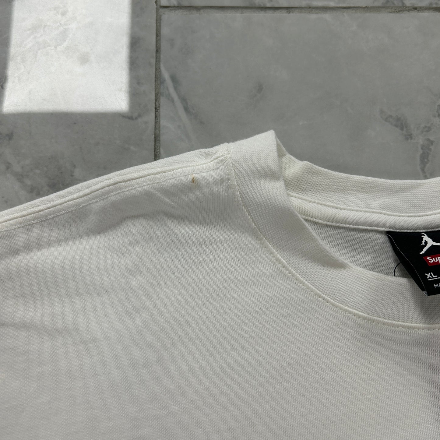 Supreme Jordan Tee White (FW15)