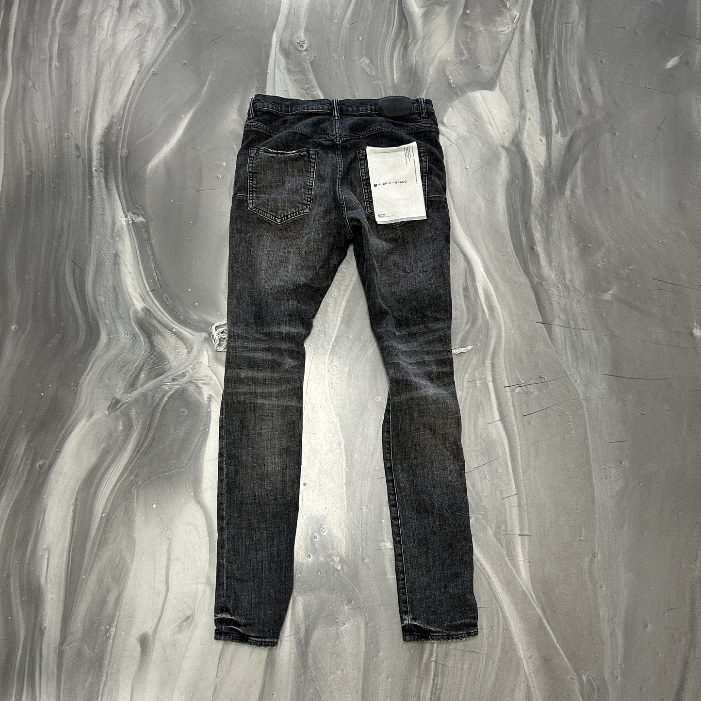 Purple Brand P001 Distressed Stretch Skinny Jeans