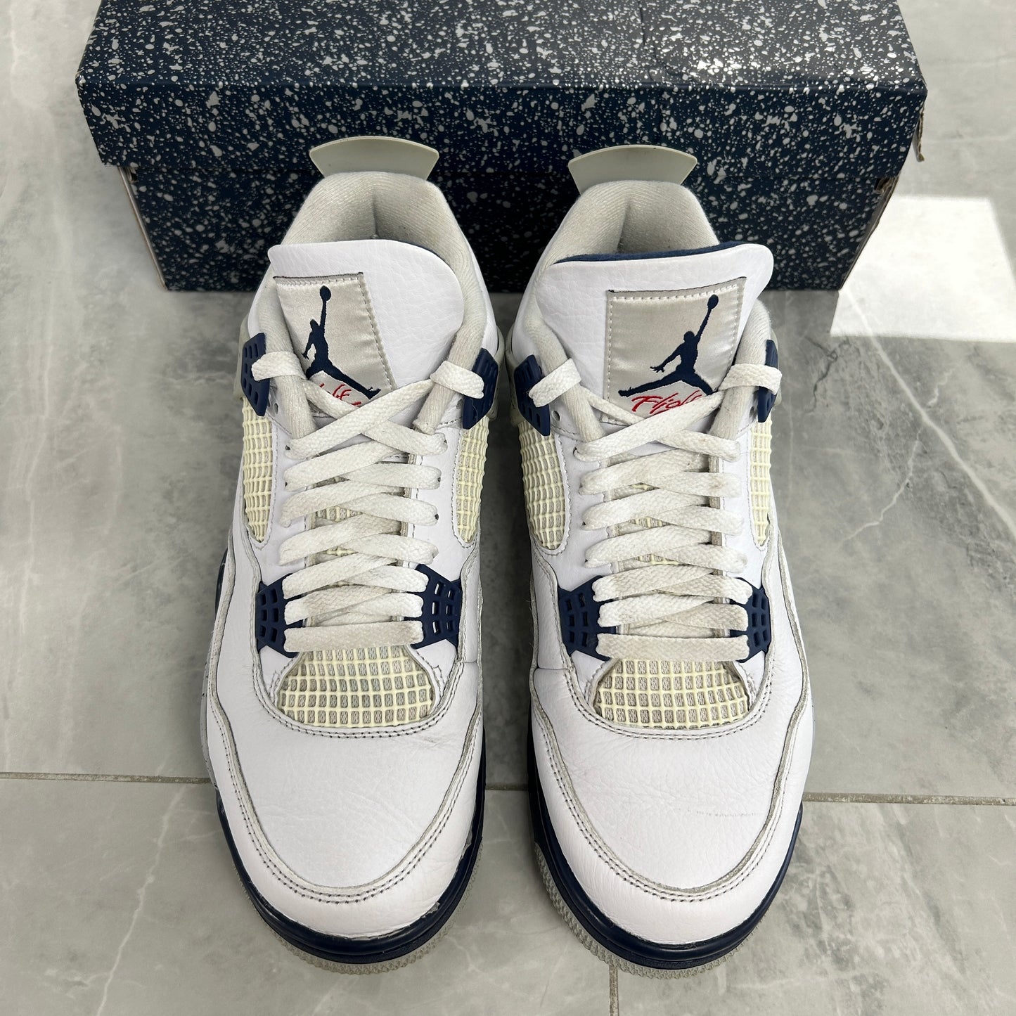 Air Jordan 4 Retro Midnight Navy (USED)