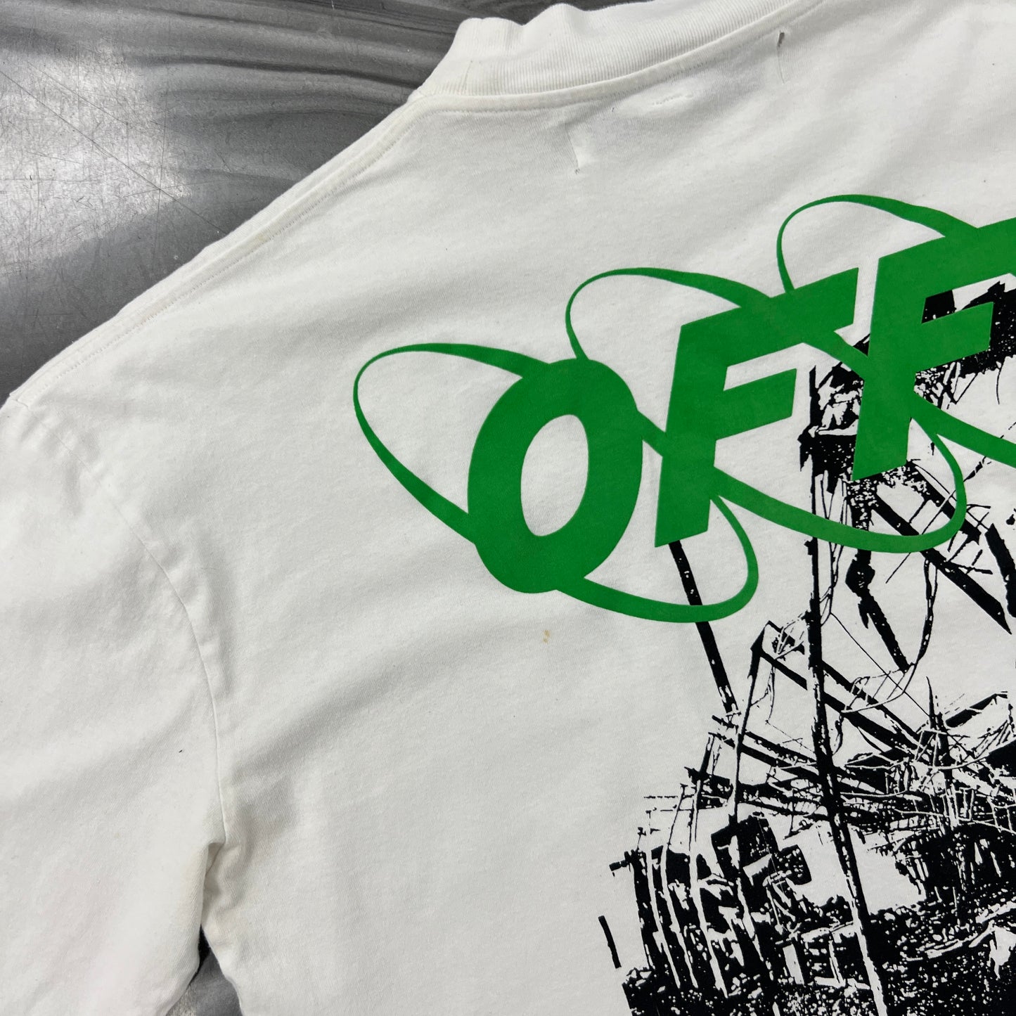 Off-White Ruined Factory Longsleeve White