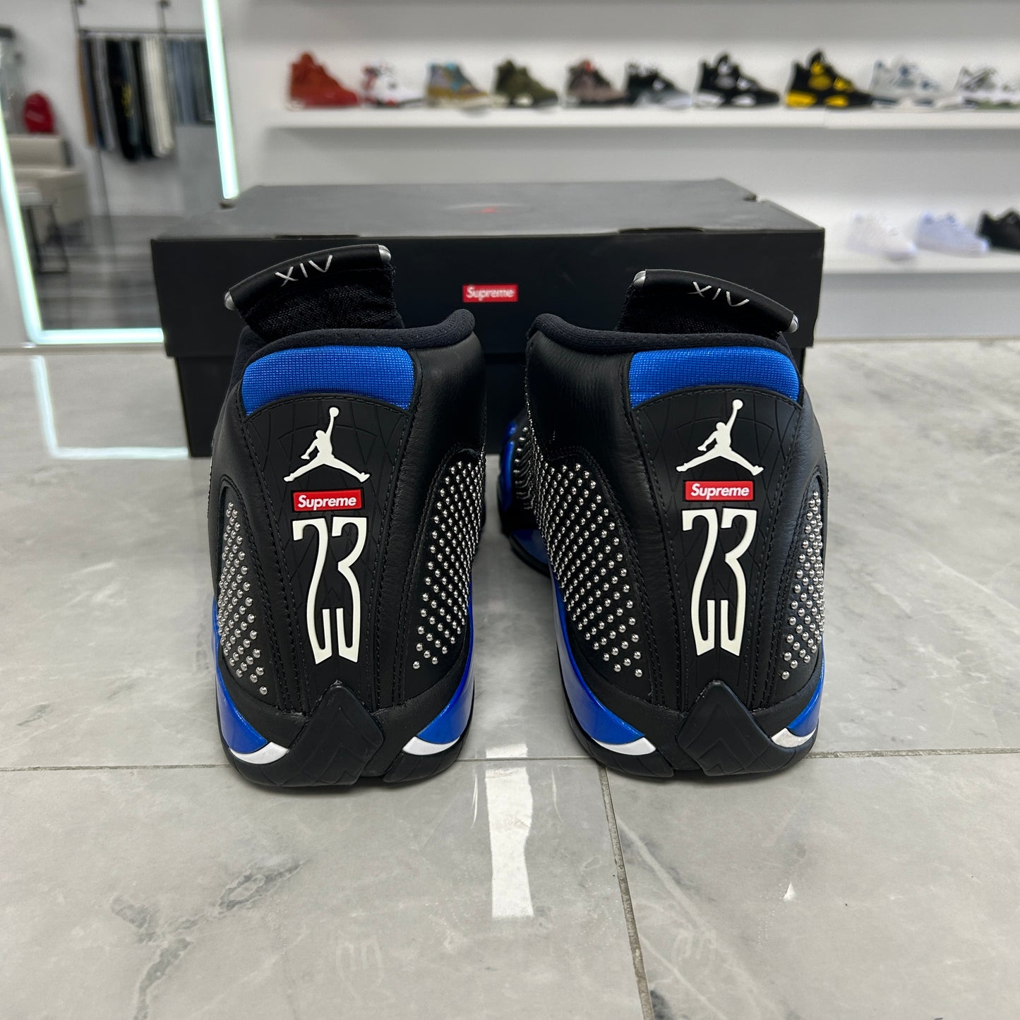 Jordan 14 Retro Supreme Black (USED)