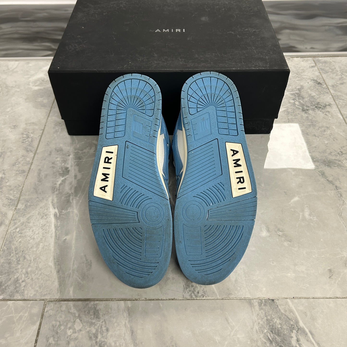 Amiri Skel Top High Powder Blue (Used)