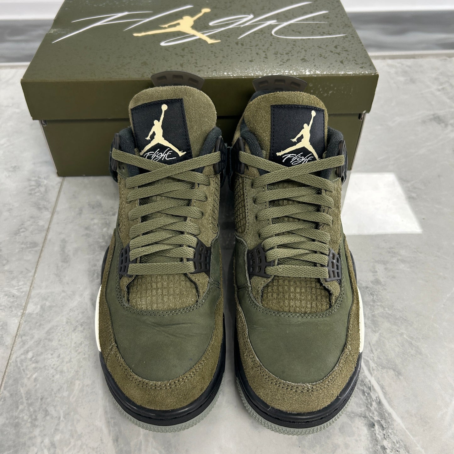Air Jordan 4 Retro SE Craft Olive (USED)