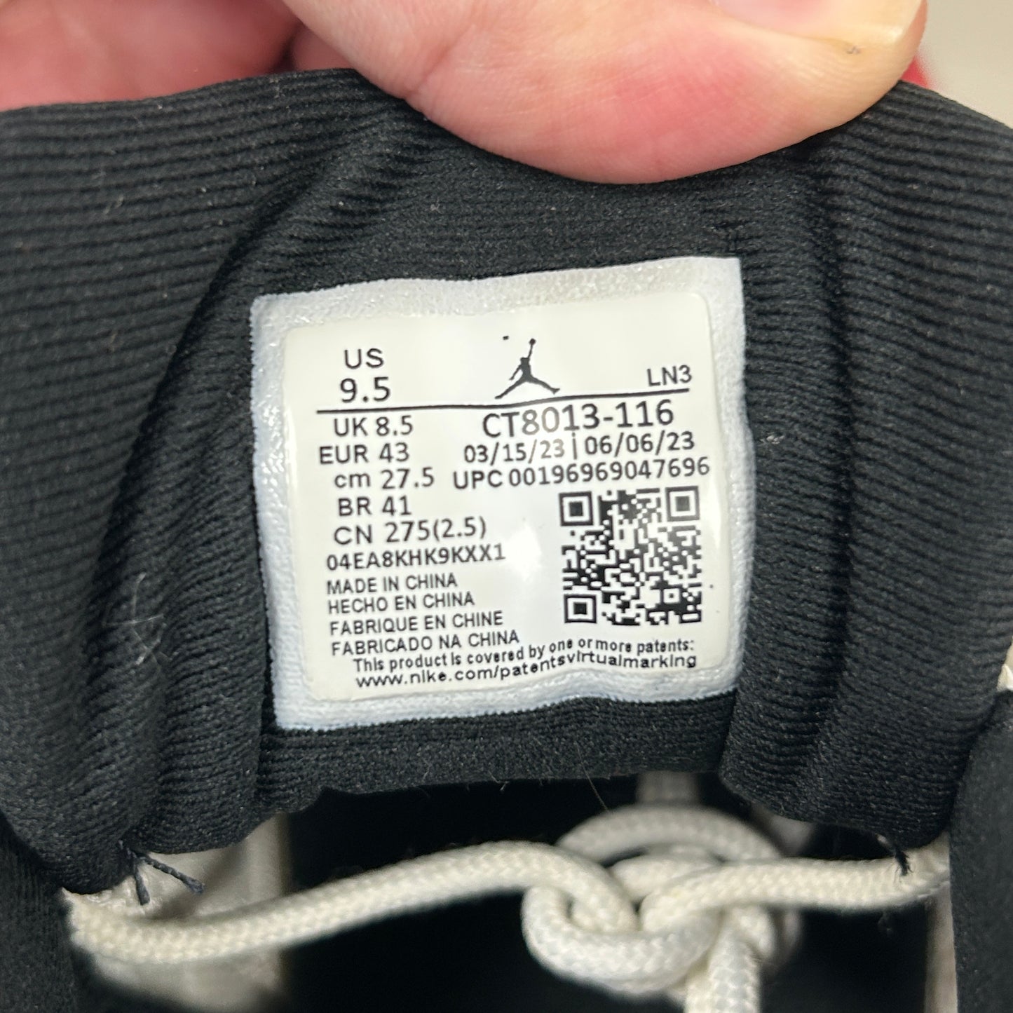Air Jordan 12 Retro Cherry 2023 (USED)