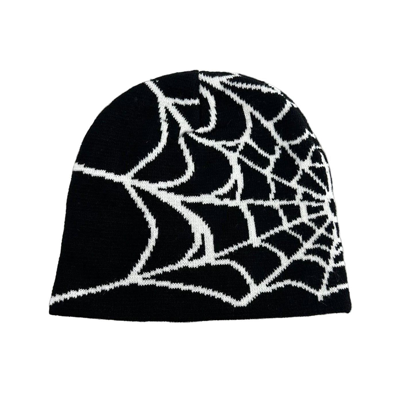 Web Beanie Black/White