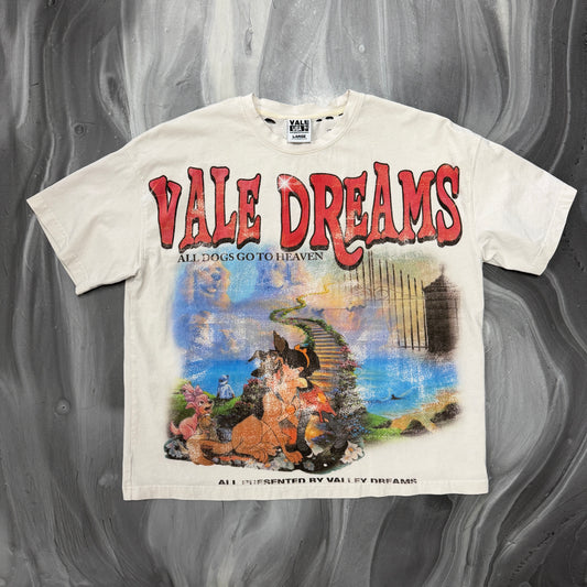 Vale Forever All Dogs Go To Heaven Tee Cream - view 2