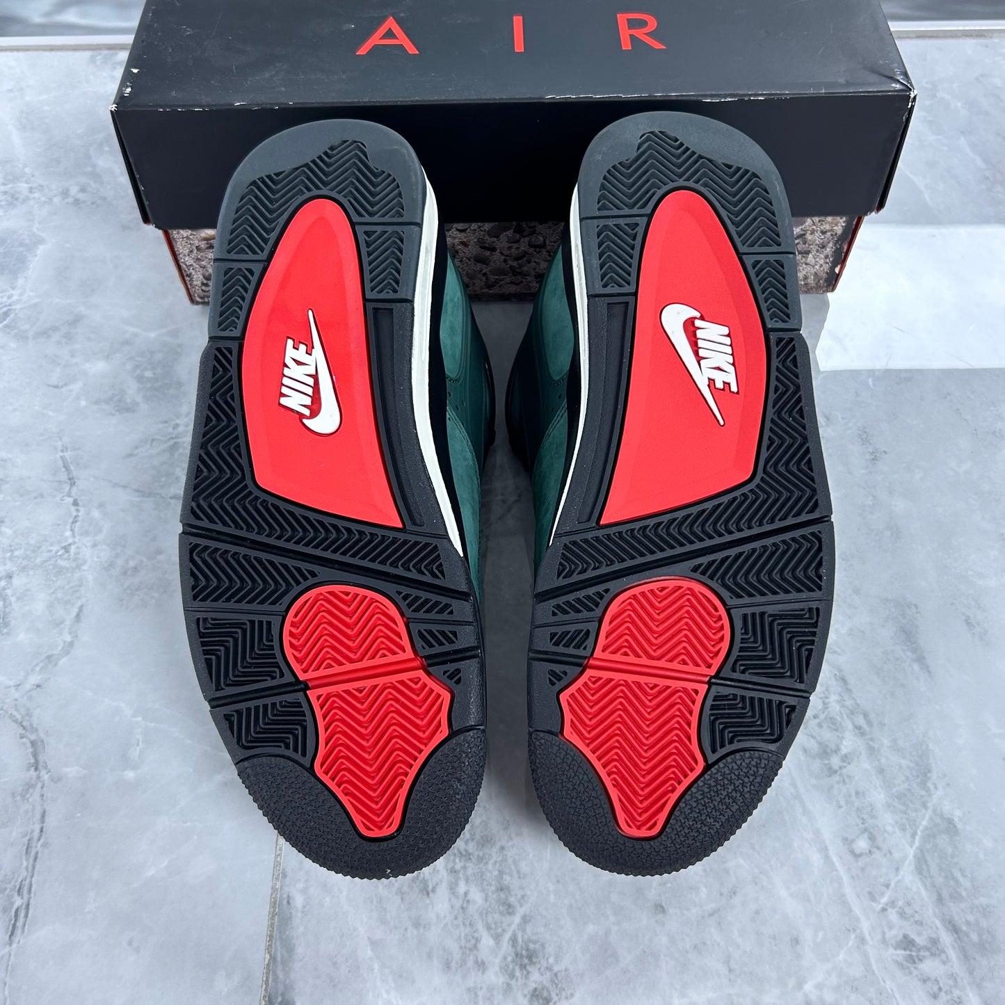 Jordan 4 RM SP Nigel Sylvester Grandma's Driveway Fence Green(USED)