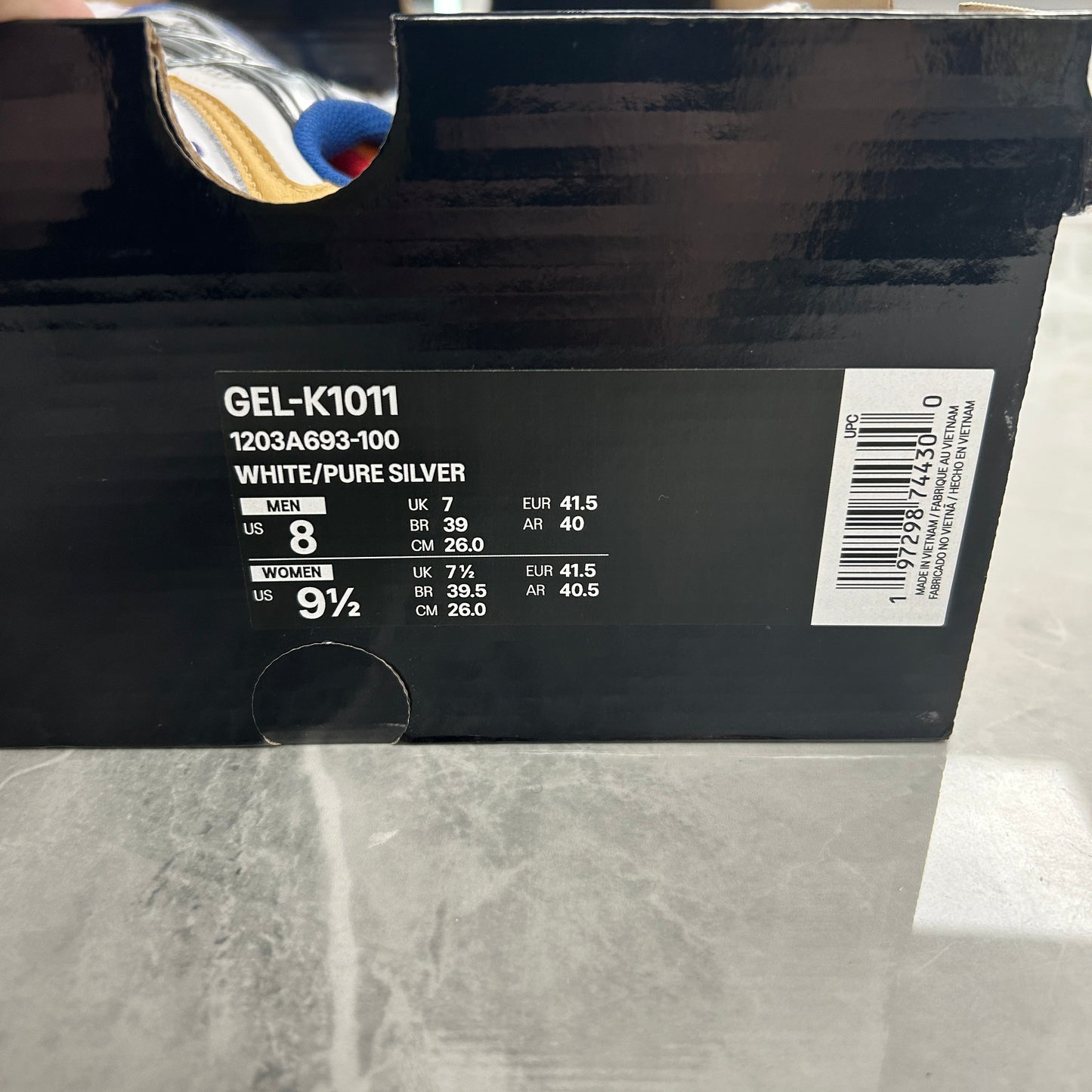 ASICS Gel-K1011 Gallery Dept. Mental Energy Multi-Color (USED)