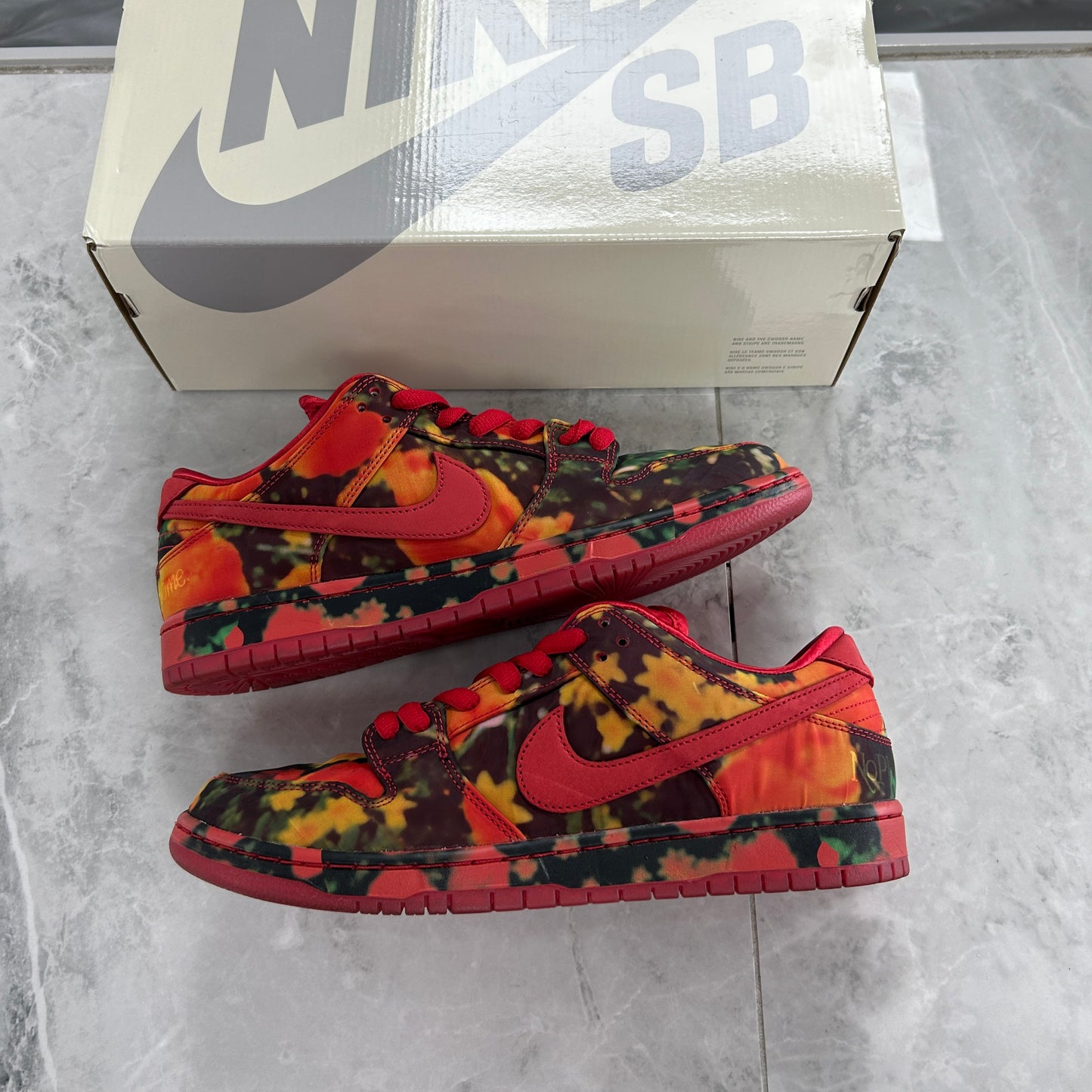 The Wizard of Oz x Dunk Low SB Poppy Field (Used)