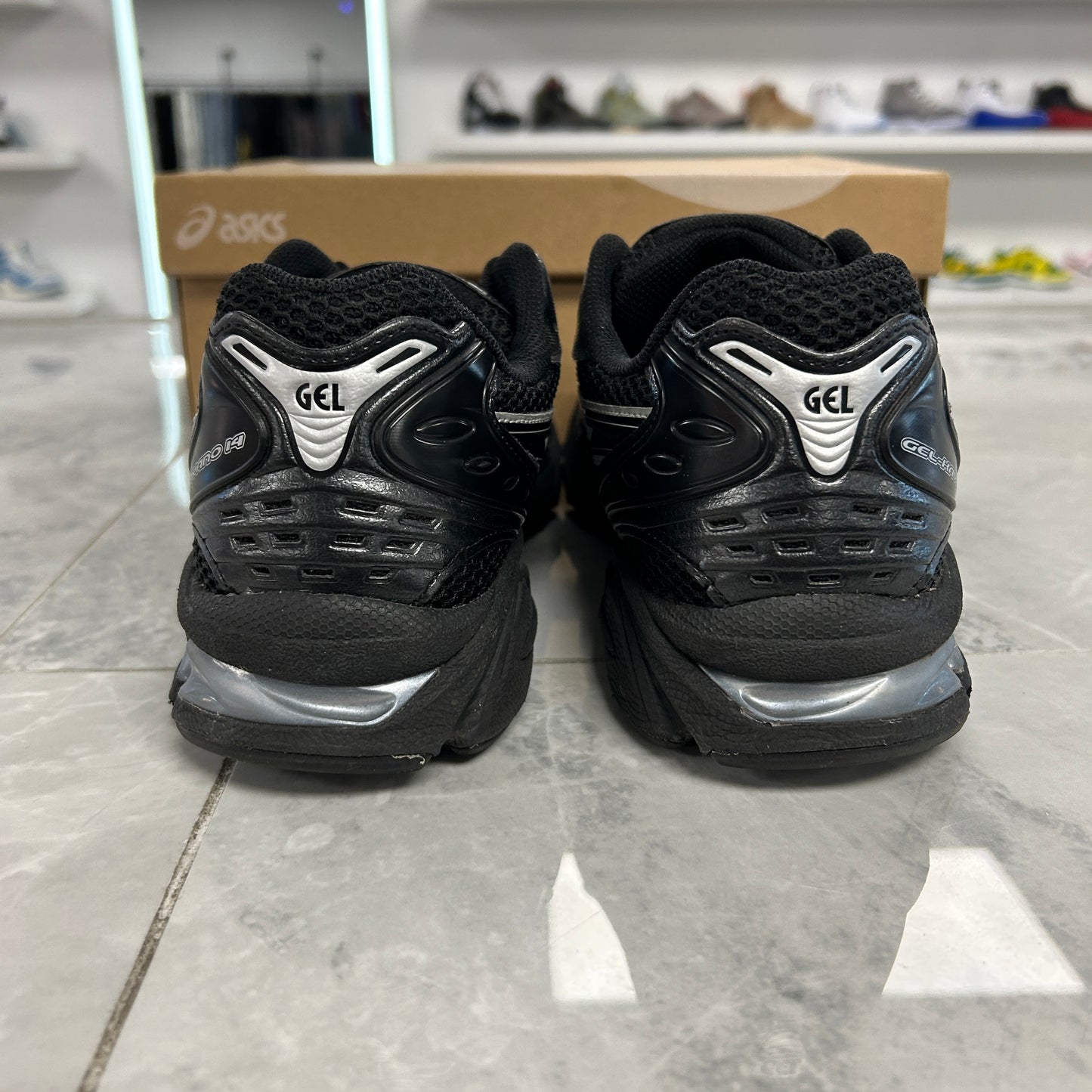 ASICS Gel-Kayano 14 Black Pure Silver (Used)