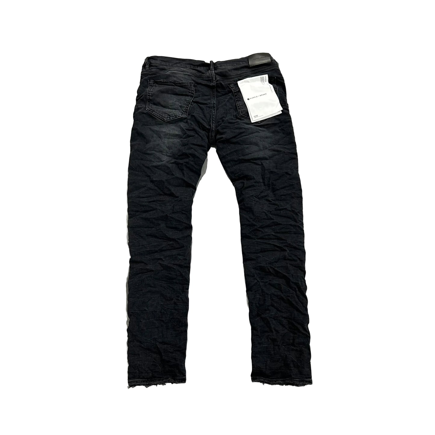Purple Brand P001 Washed Black Skinny Jeans