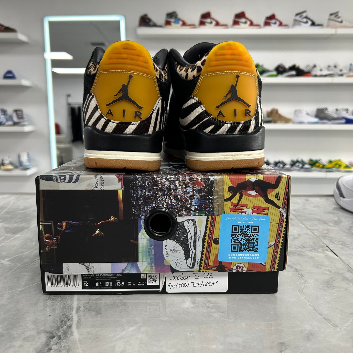 Air Jordan 3 Retro SE Animal
Instinct (Used)