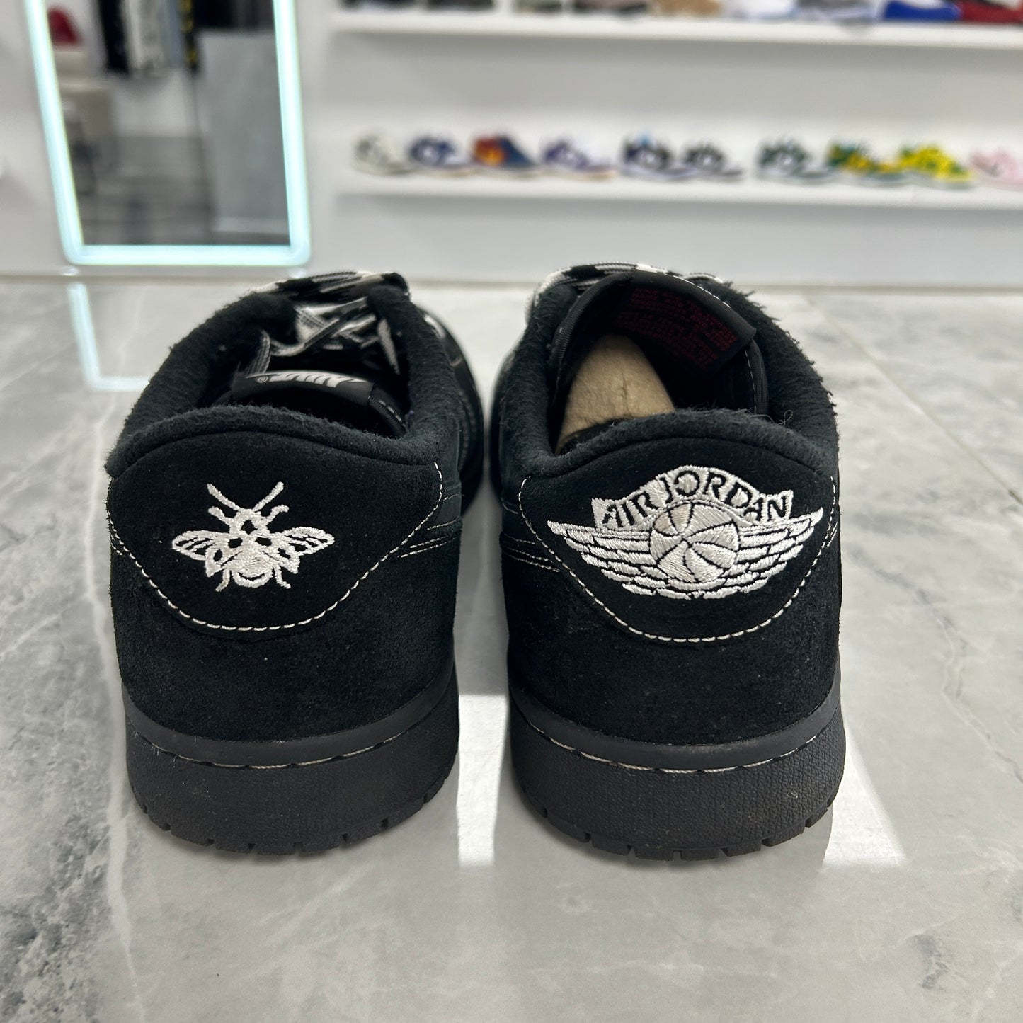 Jordan 1 Retro Low OG SP Travis Scott Black Phantom (USED NO BOX)