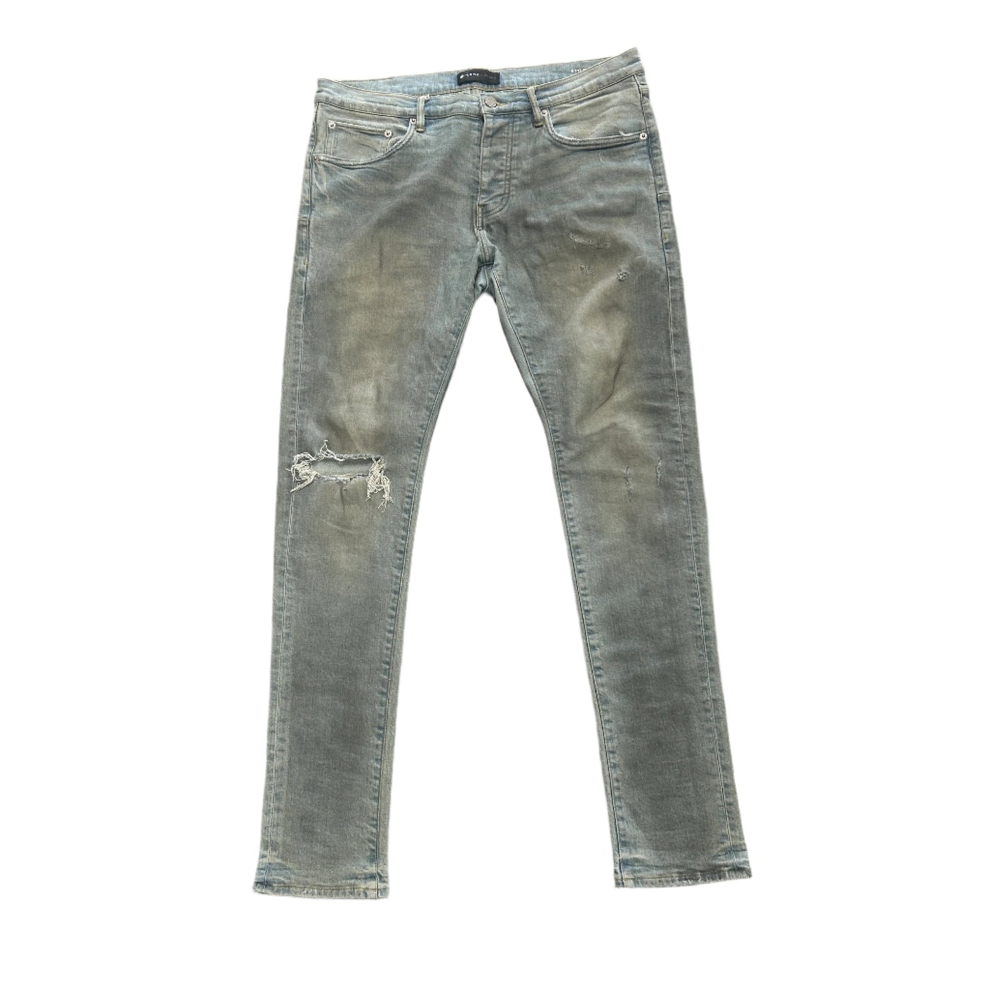 Purple P001 Vintage Wash Blue Jeans
