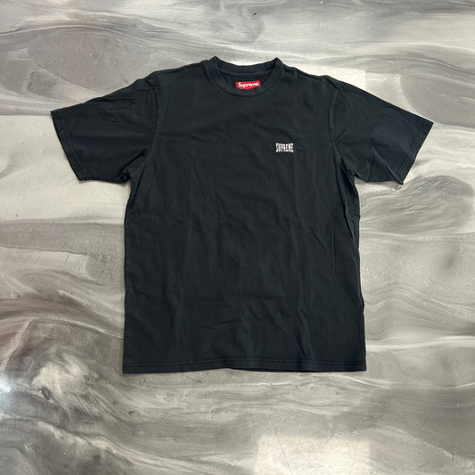 Supreme Warm Up Washed Short-Sleeve Top Black
