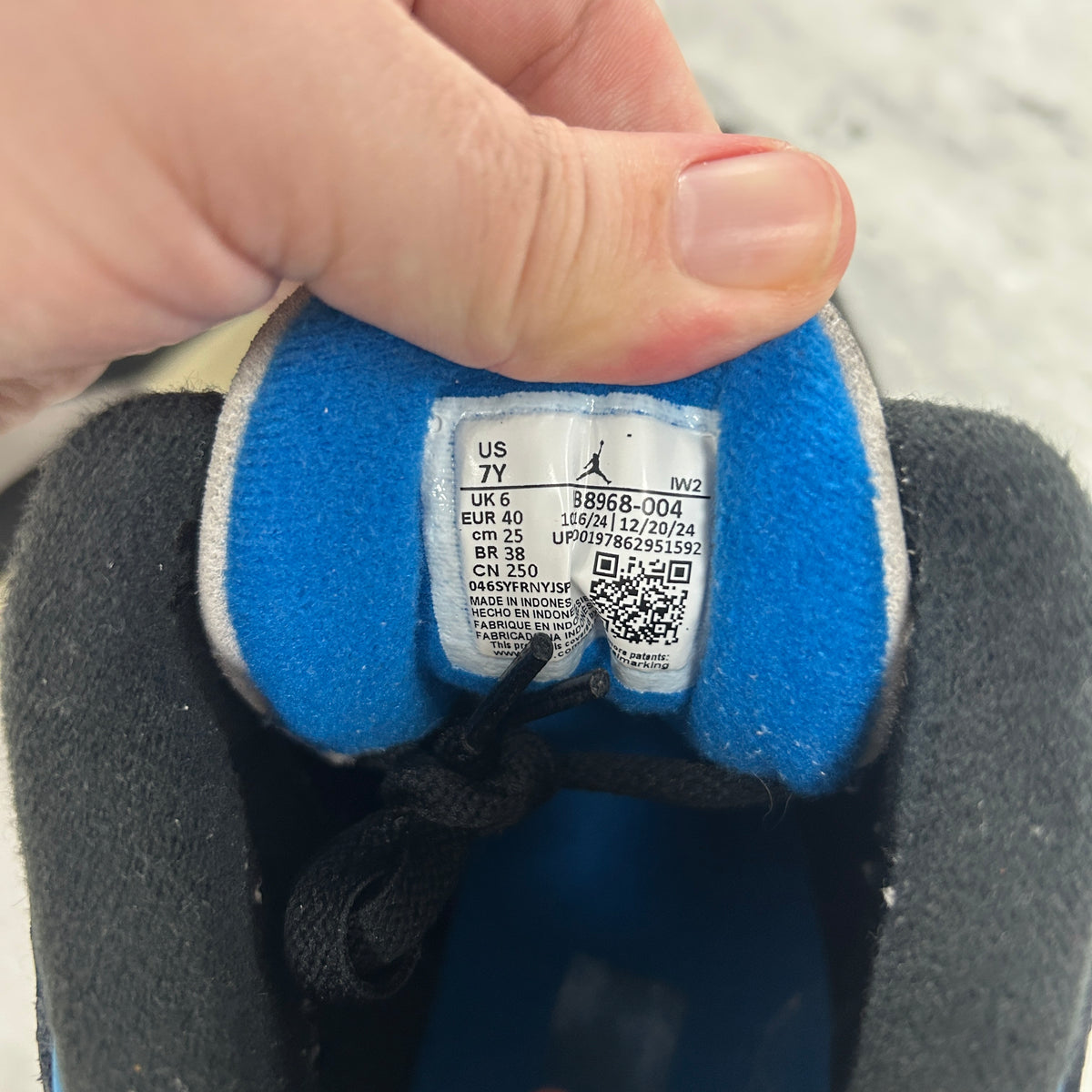 (SZ 7Y)(USED) Jordan 3 Retro OG Rare Air (GS)