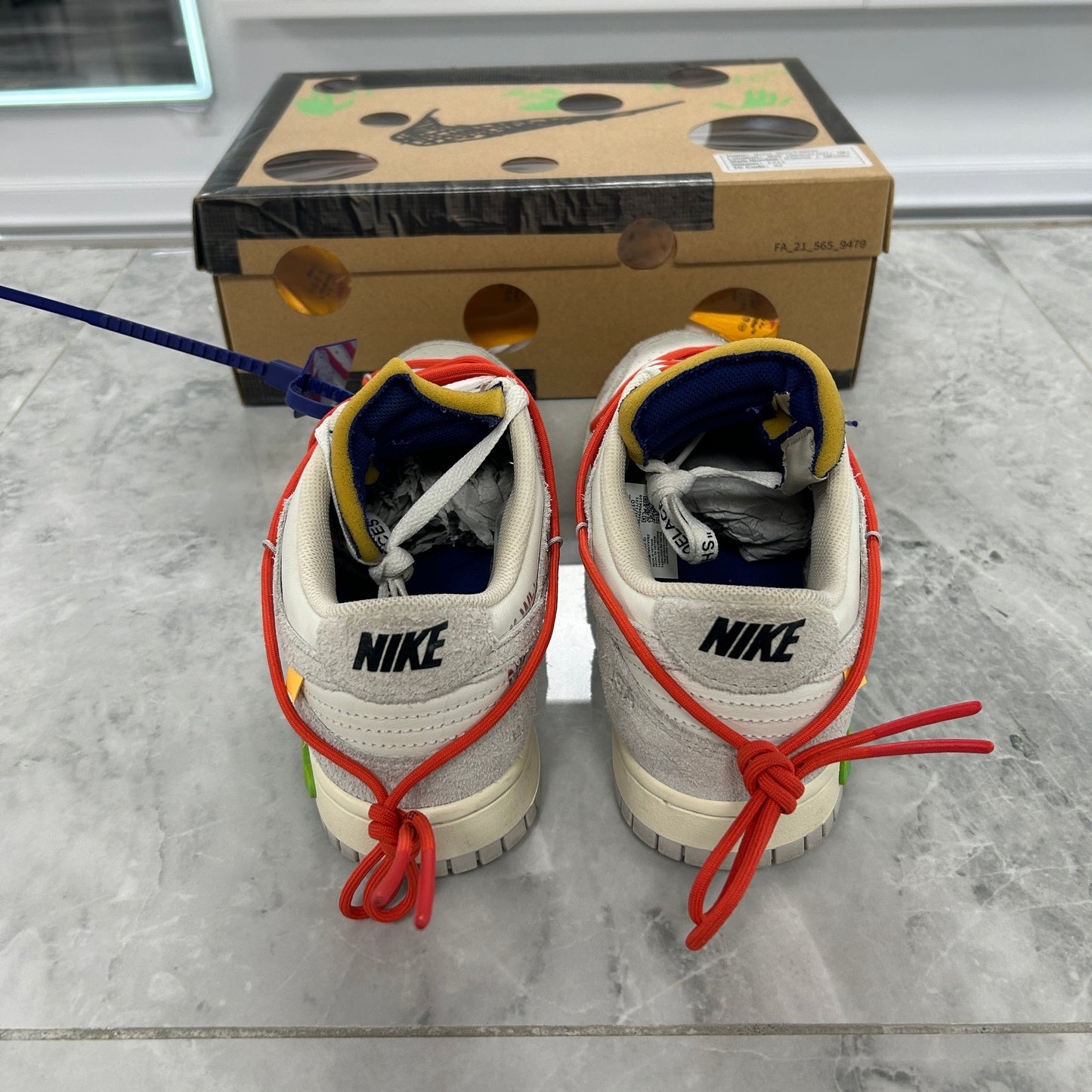 Nike Dunk Low Off-White Lot 13 (USED)