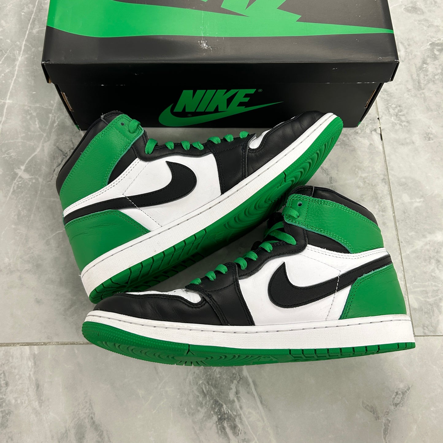 Jordan 1 Retro High OG Lucky Green (Used)