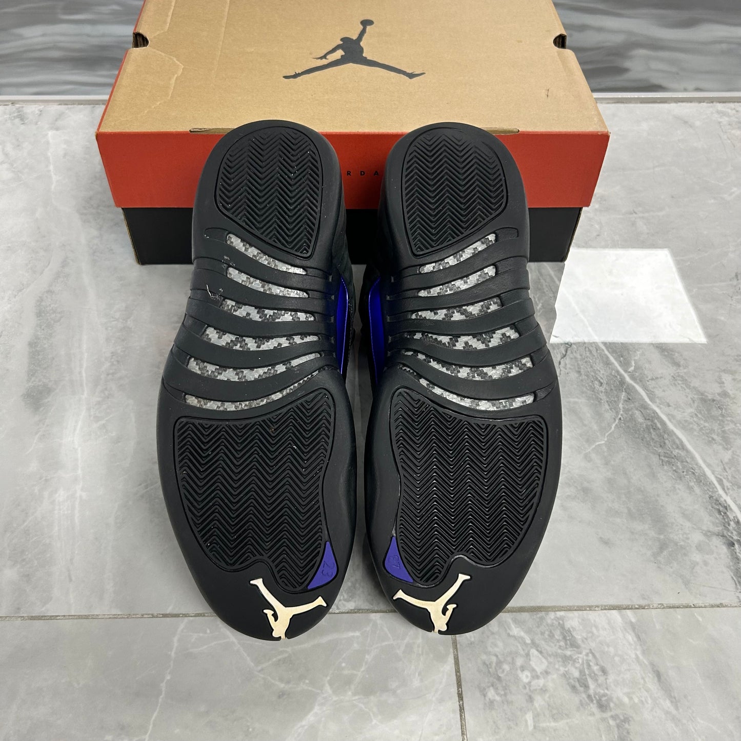 Jordan 12 Retro Black Dark Concord (USED)