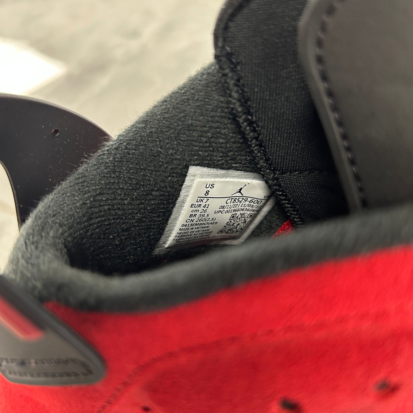 Air Jordan 6 Retro Toro Bravo (USED)